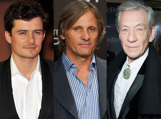 Orlando Bloom, Ian McKellan, Viggo Mortensen Orlando Bloom, Ian McKellan, Viggo Mortensen